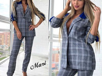 Костюм , пиджак и брюки Цена 680.00 грн. Ткань: костюмная Две расцветк