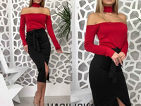 В504 Костюм ткань трикотаж с-м 440грн.