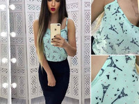 ПоделитьсяПоказать список поделившихся Костюмчик: топ + юбочка каранда