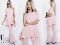 брючный костюм#173\мэ Креп костюмка  42,44,46 530грн