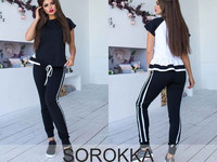 Костюм 590.00 грн. Размеры : 42-44,44-46. Ткань: трикотаж(двух нитка).