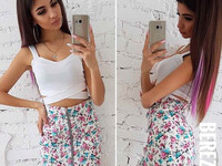 Костюмчик с мини юбочкой Ткань: коттон + дайвинг Размер: С и М Цена ко