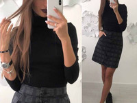 New Collection Юбка и гольф (комплектом и отдельно)  Юбка Ткань: плотн