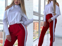 Костюм !! Брюки и блуза Цена 650.00 грн. Ткань блузы софт , ткань брюк