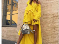 новинка на лето костюм тройка с мантией свободными шортами и объемной