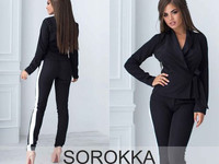 Костюм 670.00 грн. Размеры 42,44,46. Ткань: креп костюмка. Цвет: черны