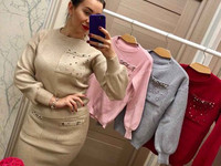 СНОВА В НАЛИЧИИ ЛЮБИМЫЕ МОДЕЛИ СТИЛЬНЫЙ И КОМФОРТНЫЙ КОСТЮМ МЕЛКАЯ МАШ