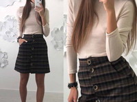 New Collection Юбка и гольф (комплектом и отдельно)  Юбка Ткань: плотн