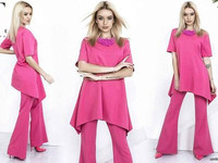 брючный костюм#173\мэ Креп костюмка  42,44,46 530грн