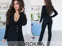 Костюм 720.00 грн. Размеры: S , M , L , XL Ткань: - костюмка Barby Пид