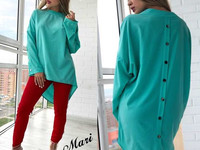 Свободная рубашка-туника Цена 530.00 грн. Ткань софт Подойдёт от 42 до