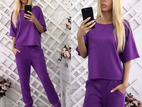 ПоделитьсяПоказать список поделившихся Костюм *карманчик* . Ткань трик