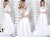 #242\ас Топ юбка Р-ры:42;44 Длинна топа размер 42-38 см Размер 44-