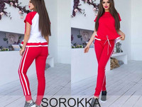 Костюм 590.00 грн. Размеры : 42-44,44-46. Ткань: трикотаж(двух нитка).