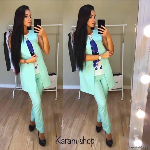 Костюм (жилетка+штаны+блуза) -780 грн. Костюм (жилетка+штаны) Цена: 56