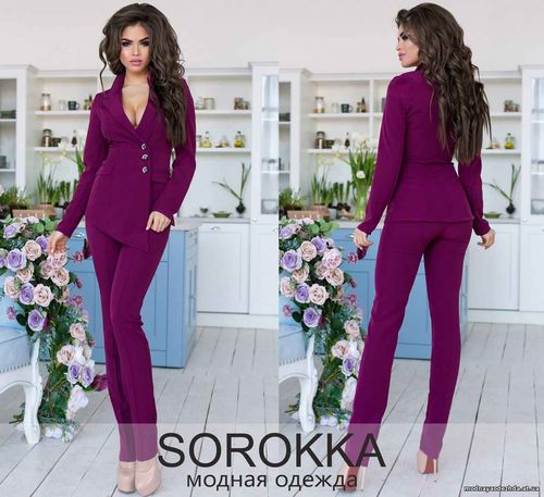 Костюм 720.00 грн. Размеры: S , M , L , XL Ткань: - костюмка Barby Пид