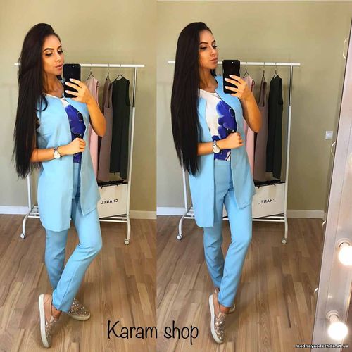 Костюм (жилетка+штаны+блуза) -780 грн. Костюм (жилетка+штаны) Цена: 56