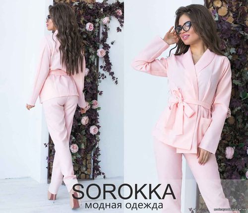 Костюм 530.00 грн. Размеры: 42-44 Ткань: габардин 68 мод №