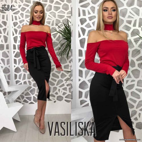 В504 Костюм ткань трикотаж с-м 440грн.