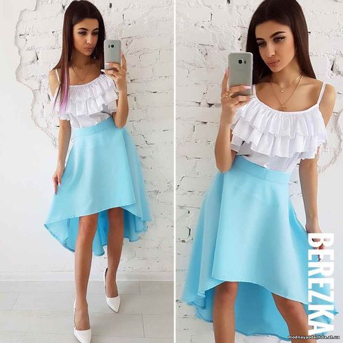 Костюмчик с шелковой маечкой Размер: С и М Ткань: костюмка габардин +