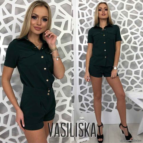 В426 Костюм ткань костюмка люкс на кнопках с-м 590 грн.