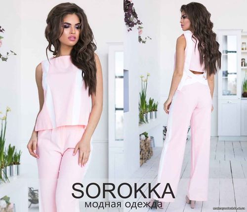 Костюм 590.00 грн. Размеры : 42 , 44 , 46 , 48 Ткань :евро костюмка Бр