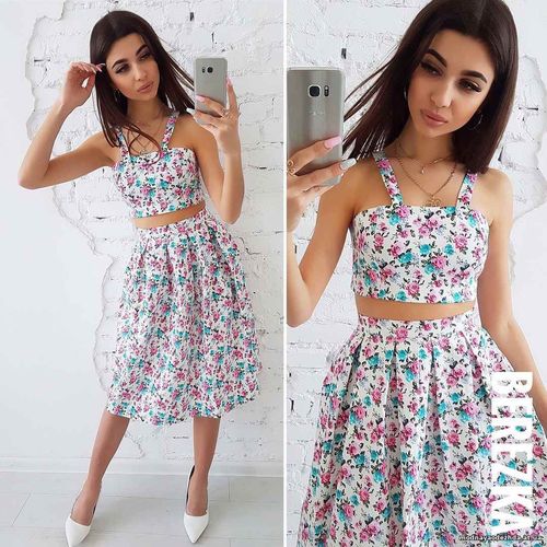 Коттоновый костюм Ткань: коттон Размер: С и М .  Цена: 460 грн.