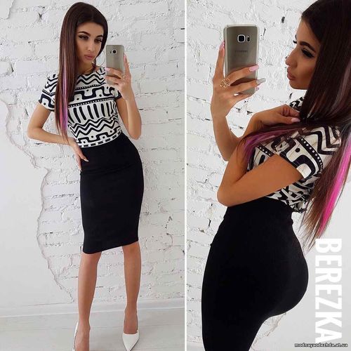 Костюмчик Размер: S и М . юбка отдельно: . топ отдельно: . ткань: трик