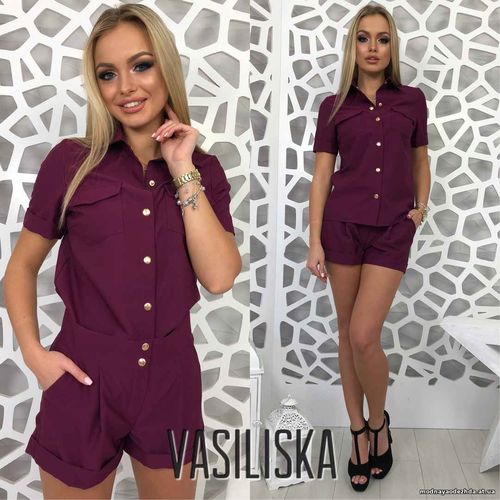 В426 Костюм ткань костюмка люкс на кнопках с-м 590 грн.