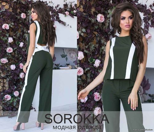 Костюм 590.00 грн. Размеры : 42 , 44 , 46 , 48 Ткань :евро костюмка Бр