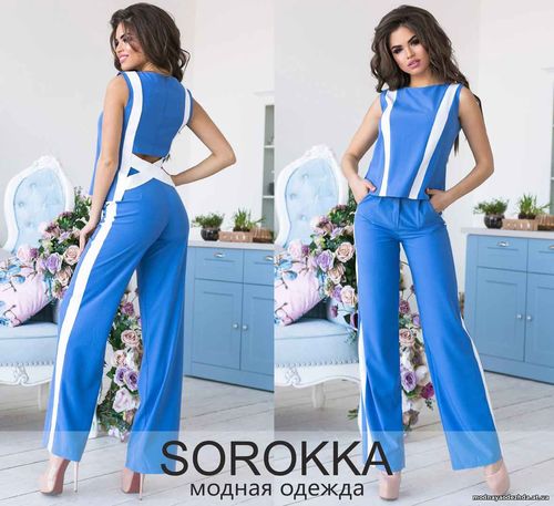 Костюм 590.00 грн. Размеры : 42 , 44 , 46 , 48 Ткань :евро костюмка Бр