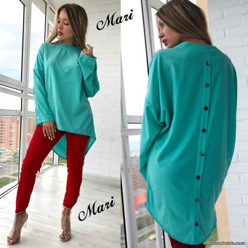 Свободная рубашка-туника Цена 530.00 грн. Ткань софт Подойдёт от 42 до