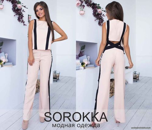Костюм 590.00 грн. Размер : S , M , L , XL Ткань: костюмка Цвет: серый