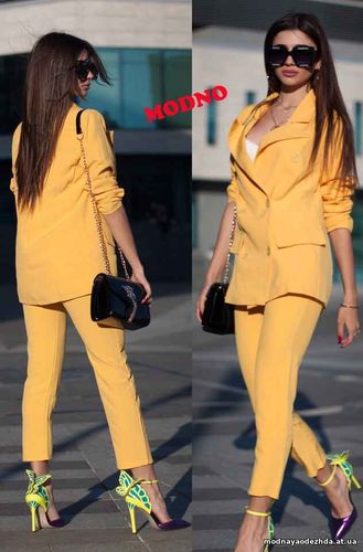 Новинка Летний костюм в самых сочных расцветках укорочённые брюки и пи