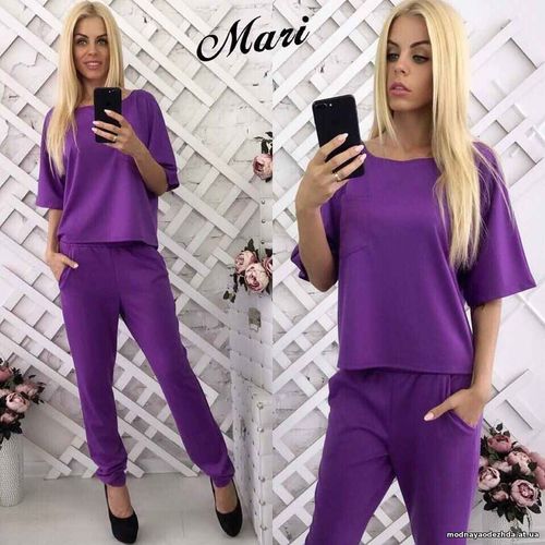 ПоделитьсяПоказать список поделившихся Костюм *карманчик* . Ткань трик