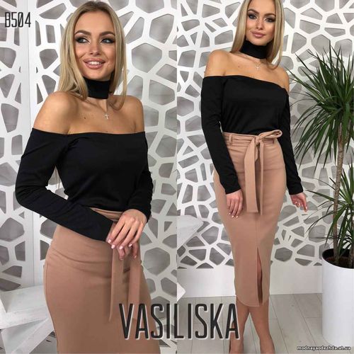 В504 Костюм ткань трикотаж с-м 440грн.