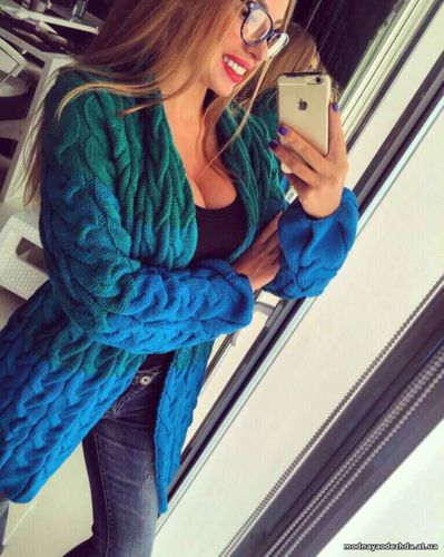 Супер удобный и уютный кардиган Lalo шерсть/акрил Размер единый 42/48