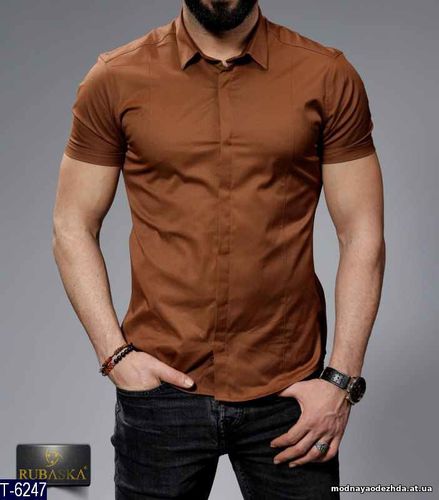 Рубашка T-6247 Арт.: T-6247 Цена: 410 грн. Размер: L, M, S, XL мужская