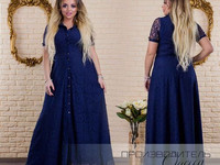 Платье  Модель 166  Размеры: 48-50 52-54,56-58 Ткань: шёлк софт+ круже