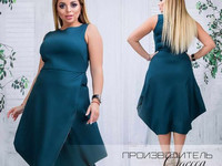 Женское Платье  Мод.7029  Размеры 46-48, 50-52, 54-56, 58-60  Ткань по
