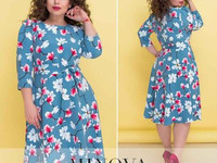 Платье №1359- Цена: 540 UAH Характеристики: Ткань креп-костюмка Статус