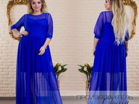 Женское платье 8247 Размеры: 50-52. 54-56. 58-60 Ткань: евро-Сетка + м