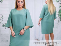 Платье 067  Размеры 50-52 52-54  Ткань габардин Длина изделия 103 см.