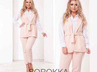 Костюм двойка 550 грн Размеры: 48-50, 52-54 Ткань: креп-костюмка длина