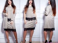 Костюм №0060\ио размеры-50-52, 54-56 ткань ангора софт, костюм тро