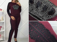 1046/1\вп Размеры:48-50,52-54 Ткань: трикотаж джерси + дорогое кру