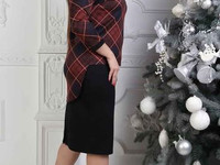 Костюм Мод.1628\кол Размеры : 50/52/54 Ткань- трикотаж французский