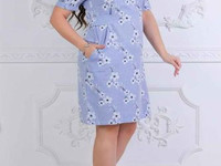 ПЛАТЬЕ "НЕЗАБУДКА" №076.1\на РАЗМЕРЫ 52,54,56 ТКАНЬ КАТТ