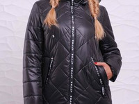 Модель 186 840 грн. Демисезонная женская куртка прямого силуэта из вод