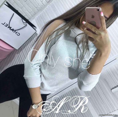 Кофточка (Фабричный Китай) качество люкс ткань люрикс.на рукавах встав Кофточка (Фабричный Китай) качество люкс ткань люрикс.на рукавах встав